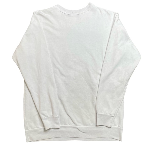 Vintage 90’s Grandma White Crewneck Pullover Sweatshirt One Size - Picture 4 of 4